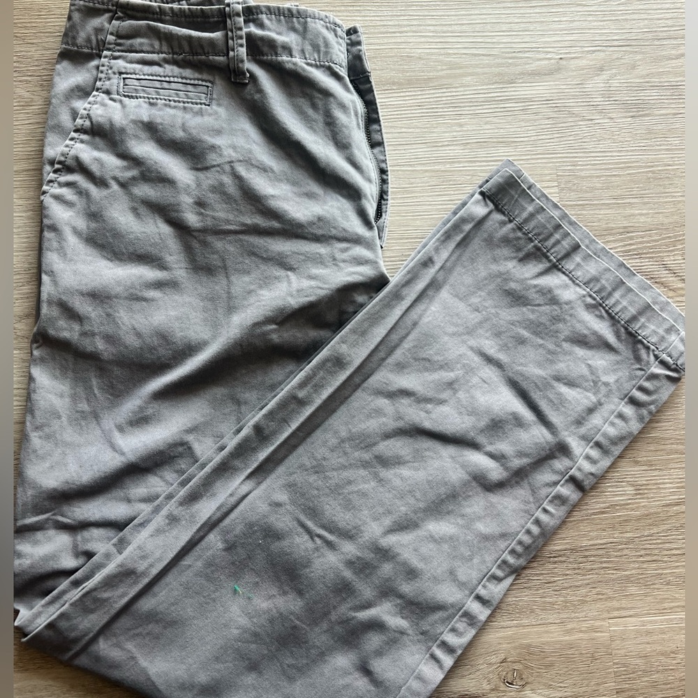 Men's Gray Chino Pants